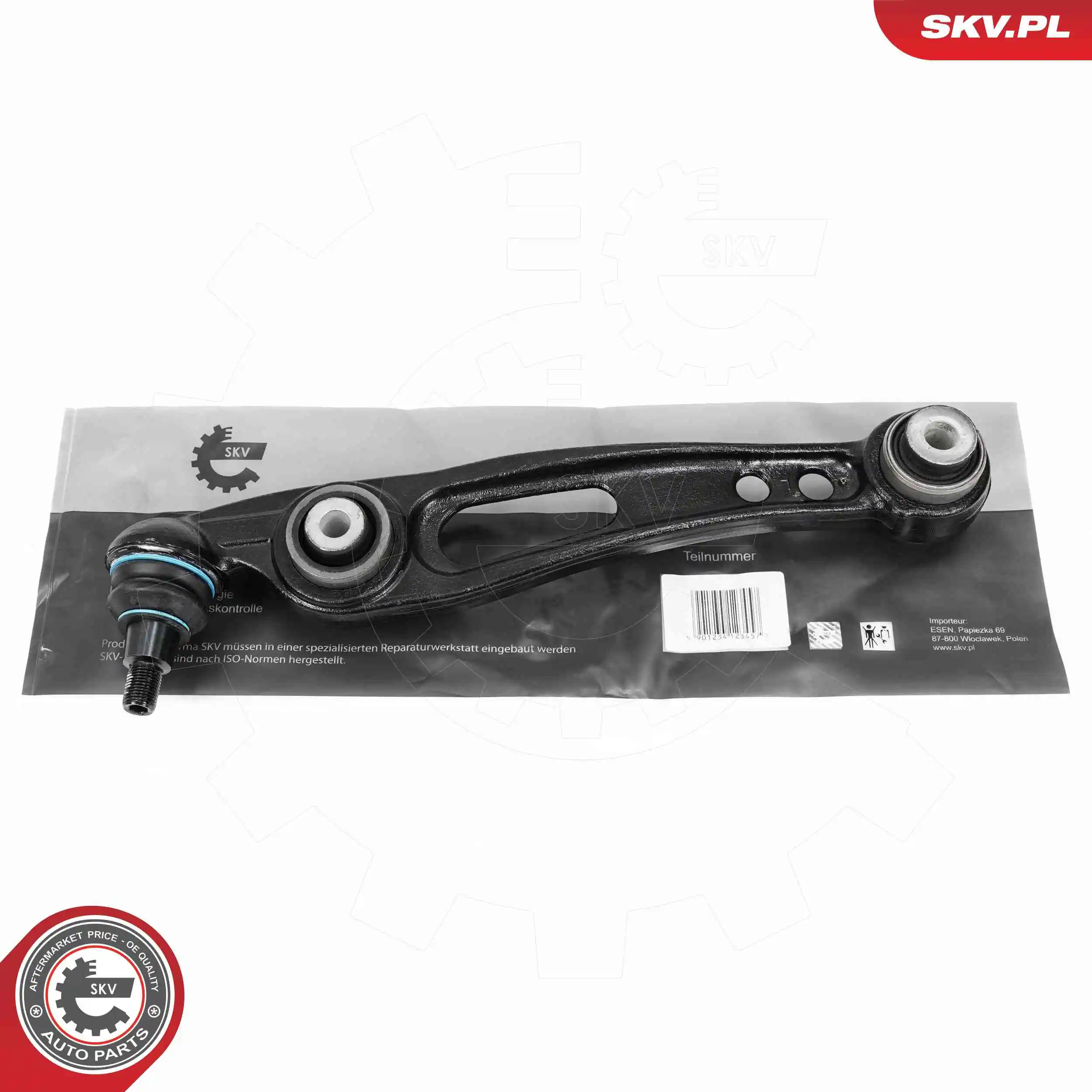 Control/Trailing Arm, wheel suspension